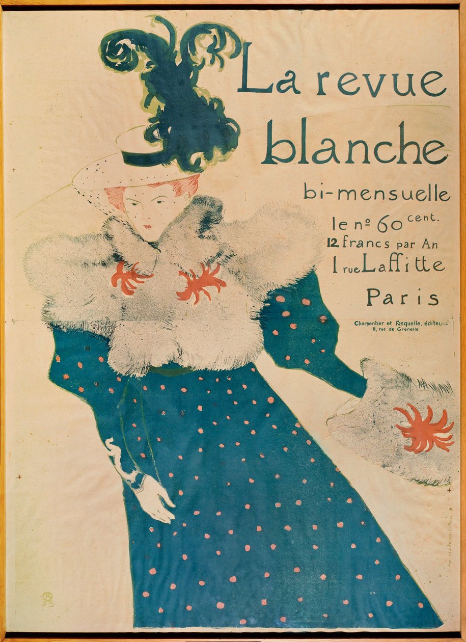 La Revue Blanche av Henri de Toulouse-Lautrec