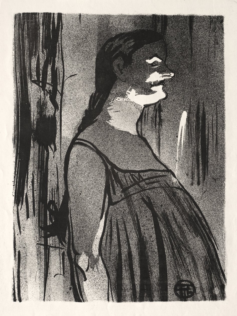 Café-konserten: Mrs Abdala av Henri de Toulouse-Lautrec