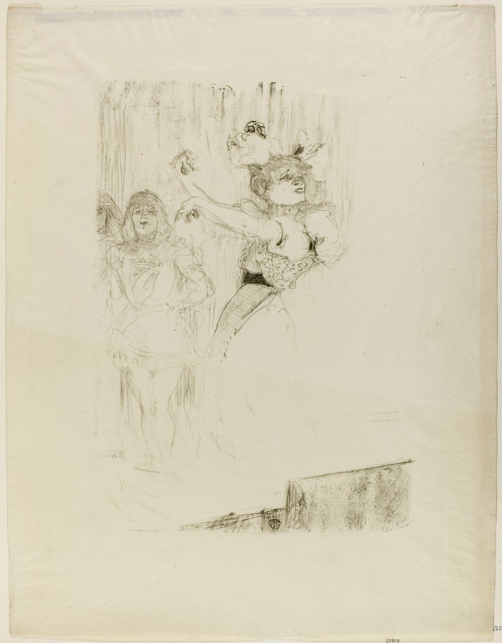 Långivare dansar Bolero i Chilpéric av Henri de Toulouse-Lautrec