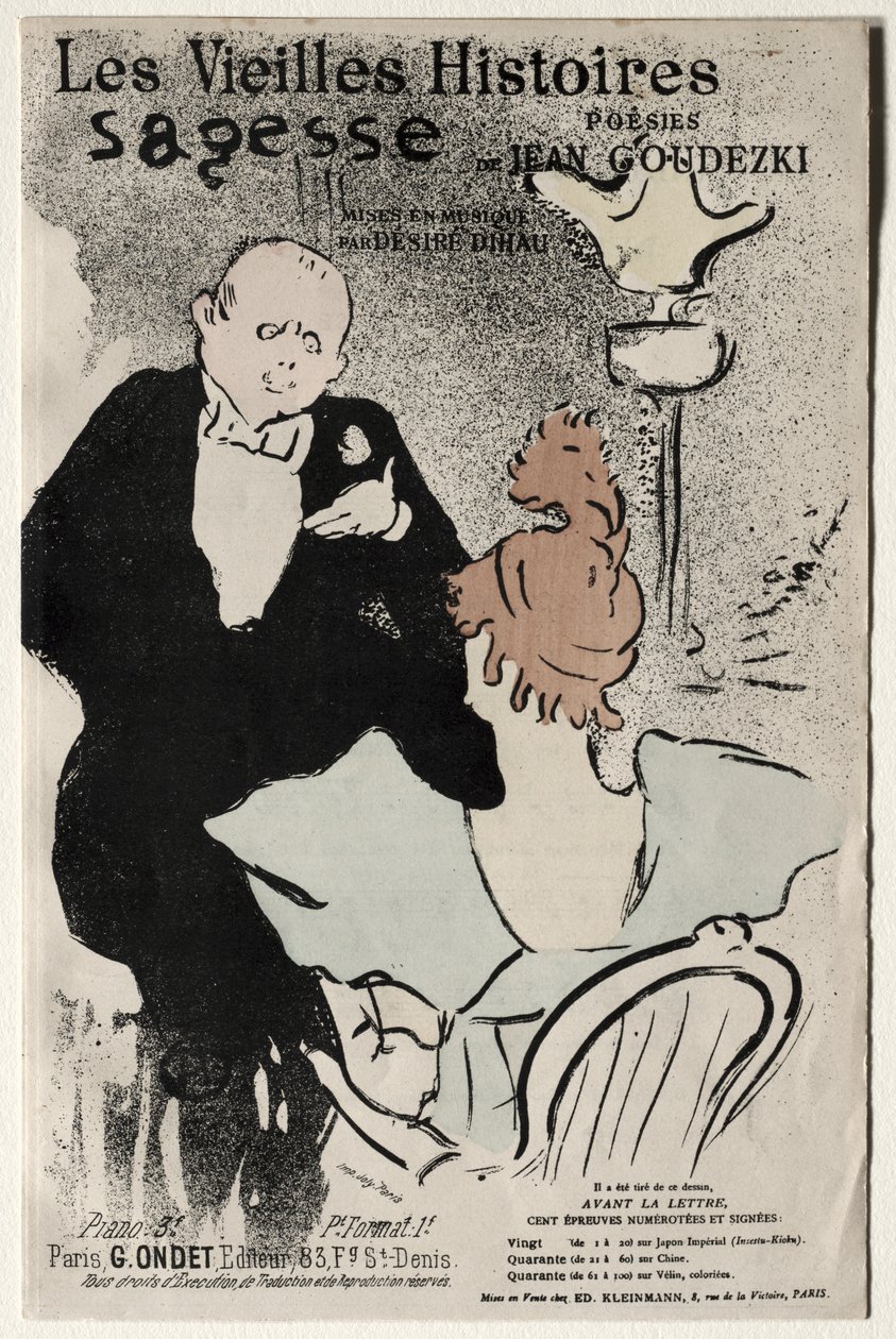 De gamla berättelserna: Visdom av Henri de Toulouse-Lautrec