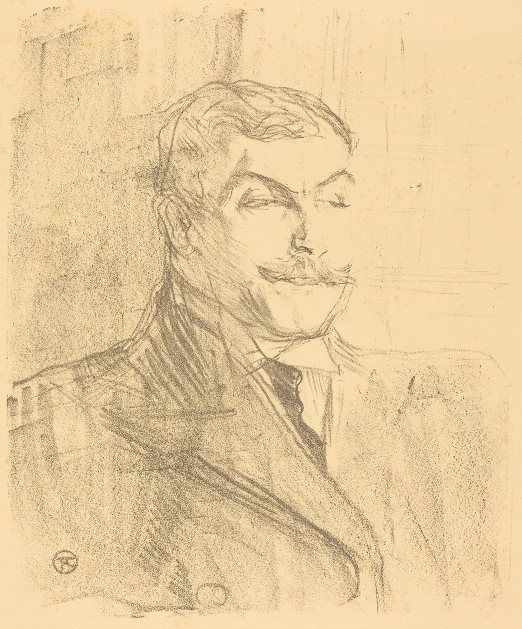 Lucien Guitry av Henri de Toulouse-Lautrec