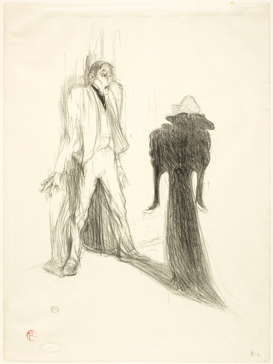Lugné-Poé, i bild av Henri de Toulouse-Lautrec