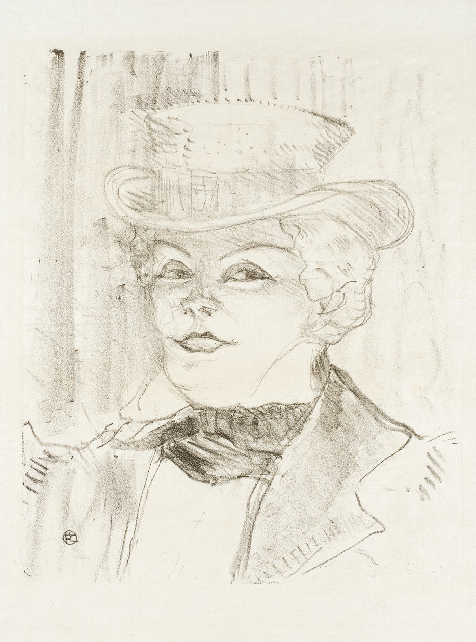 Fru Réjane av Henri de Toulouse-Lautrec