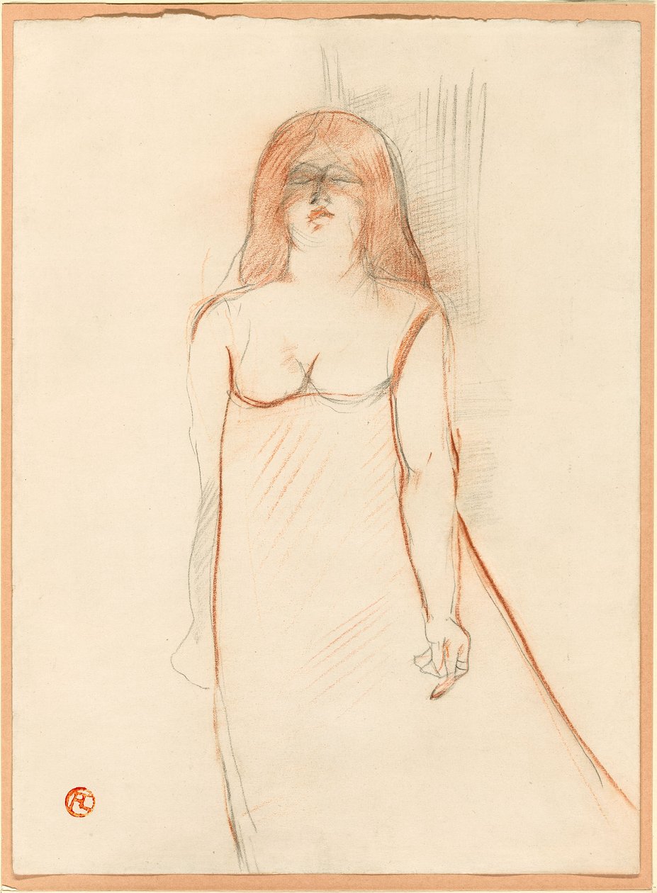 Miss Cocyte av Henri de Toulouse-Lautrec