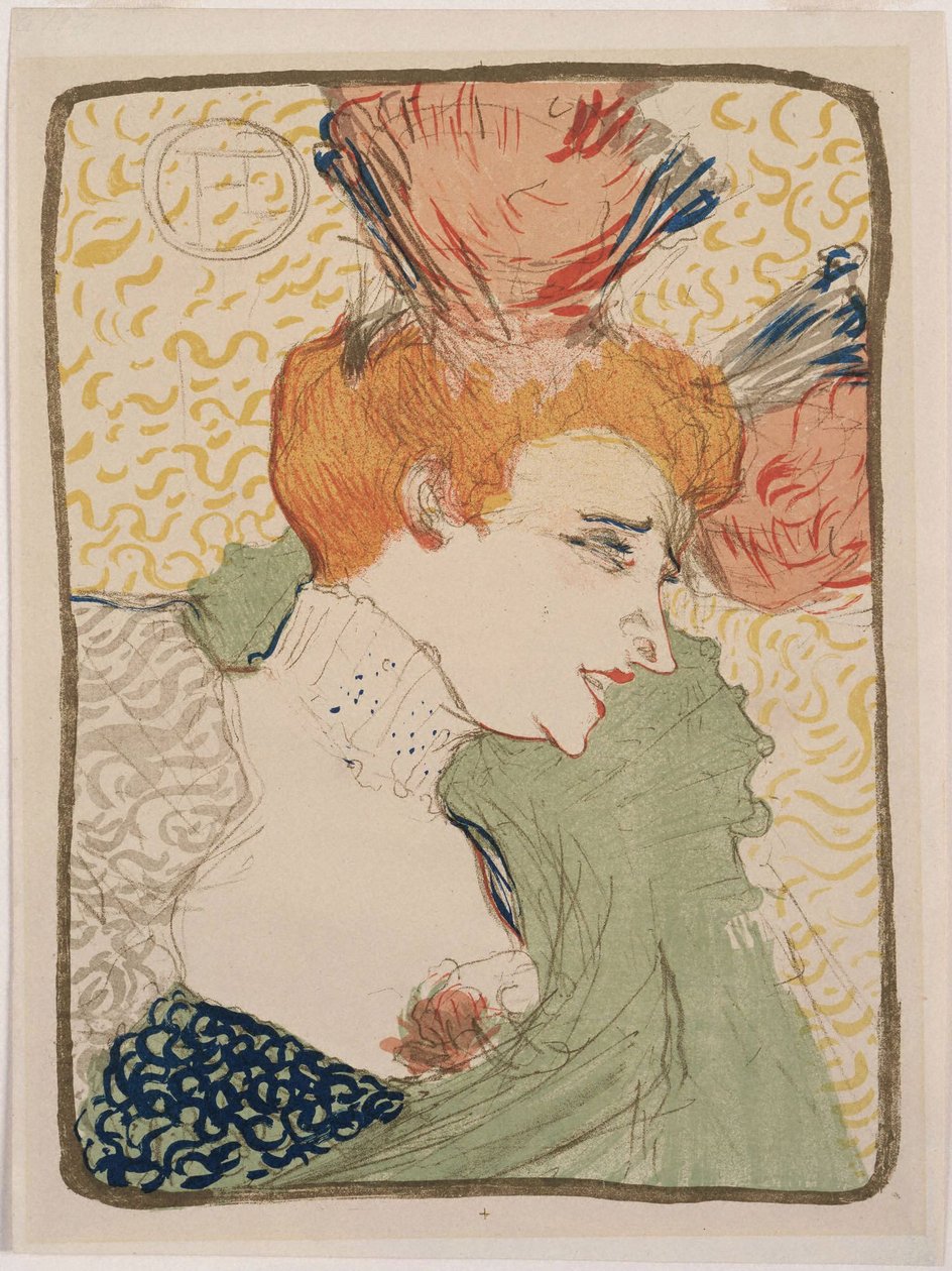 Fröken Marcel Lender av Henri de Toulouse-Lautrec