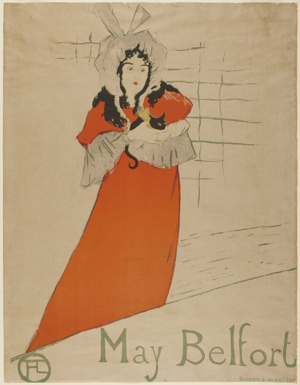 May Belfort av Henri de Toulouse-Lautrec