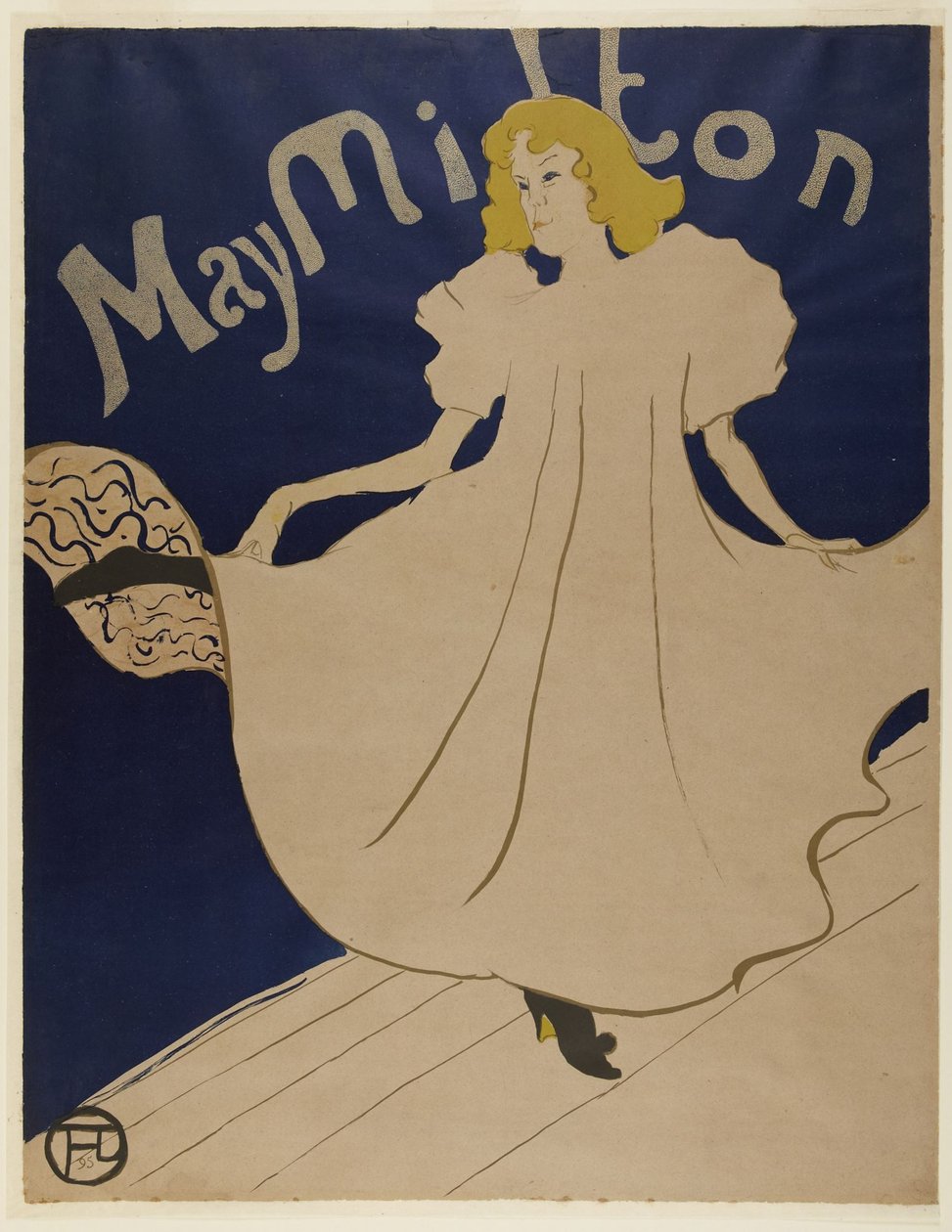 May Milton av Henri de Toulouse-Lautrec