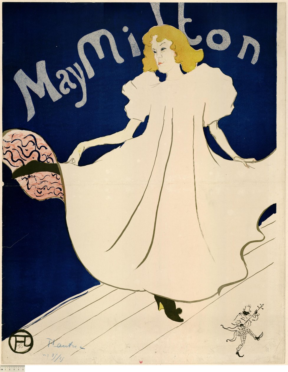 May Milton av Henri de Toulouse-Lautrec
