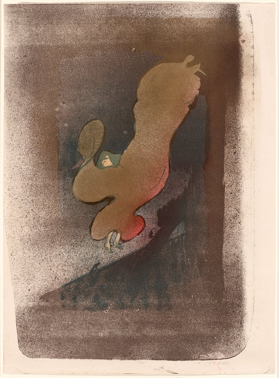 Fröken Loïe Fuller av Henri de Toulouse-Lautrec