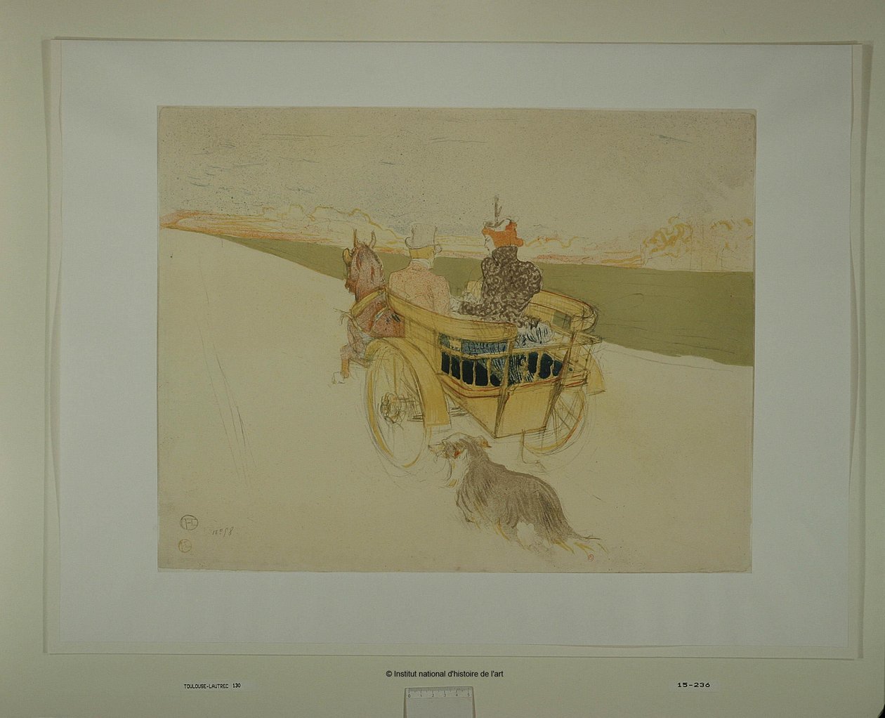 Utflykt på landet av Henri de Toulouse-Lautrec