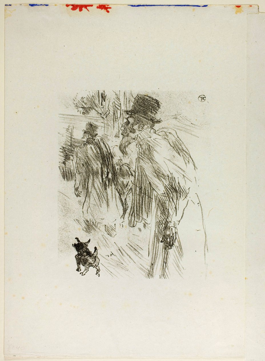 Polska judar, Carlsbad, från Vid foten av Sinai av Henri de Toulouse-Lautrec