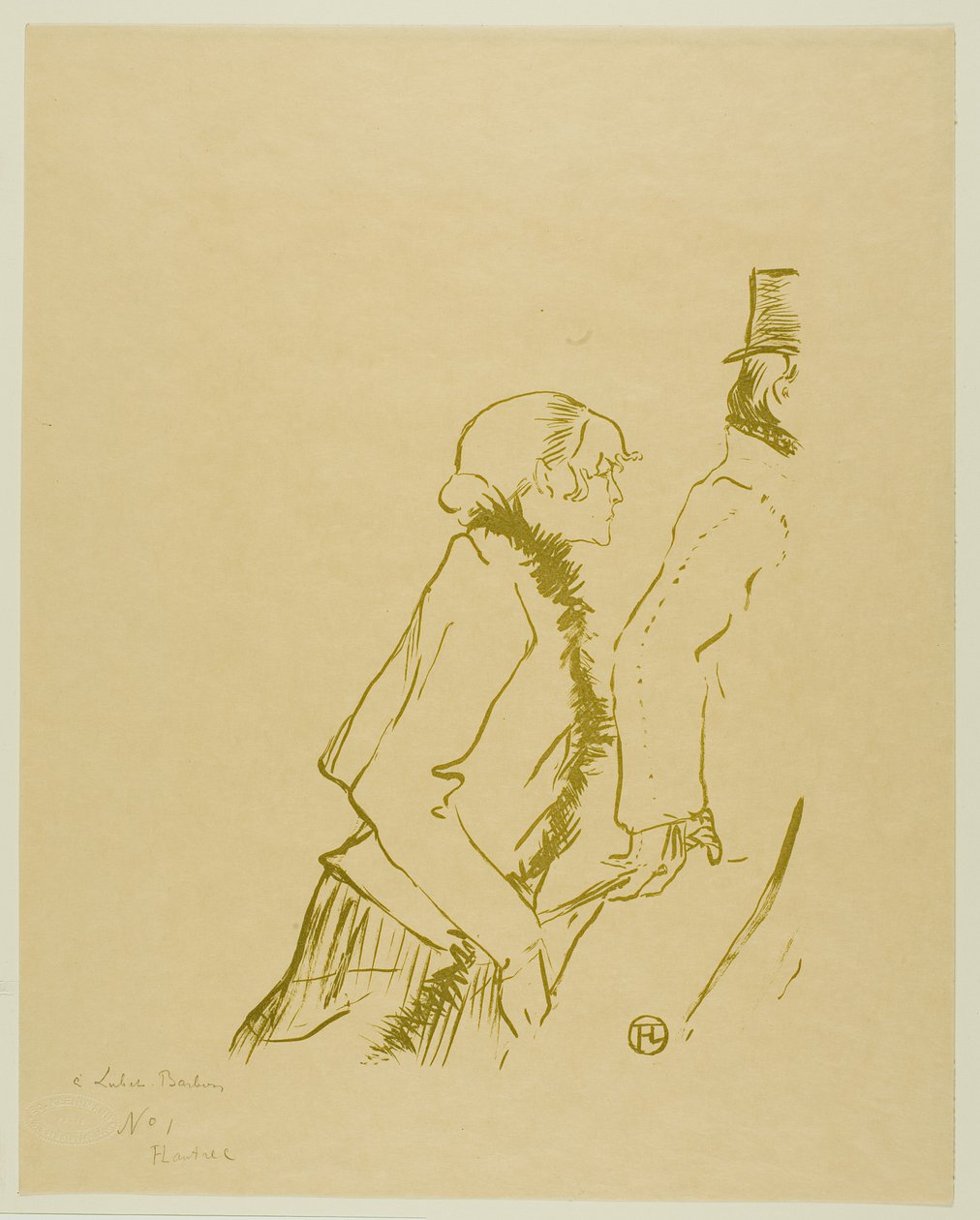 Stackars Street-Walker! av Henri de Toulouse-Lautrec