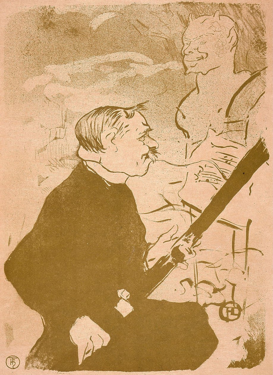 Für Dich! av Henri de Toulouse-Lautrec