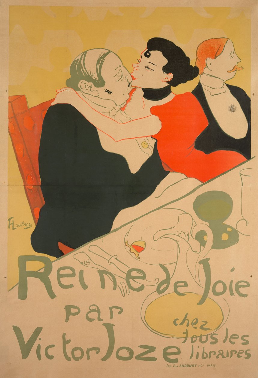 glädjens drottning av Henri de Toulouse-Lautrec