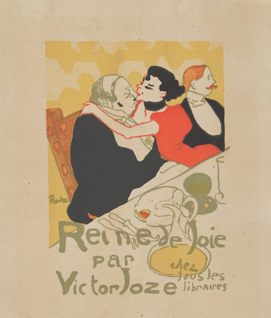 Drottning av glädje av Henri de Toulouse-Lautrec
