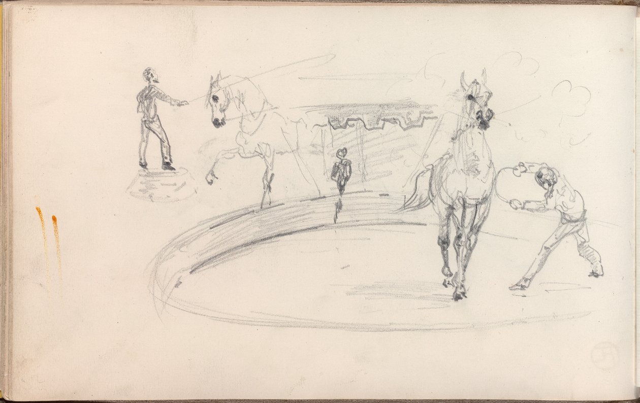 Skissbok, 1880 av Henri de Toulouse-Lautrec