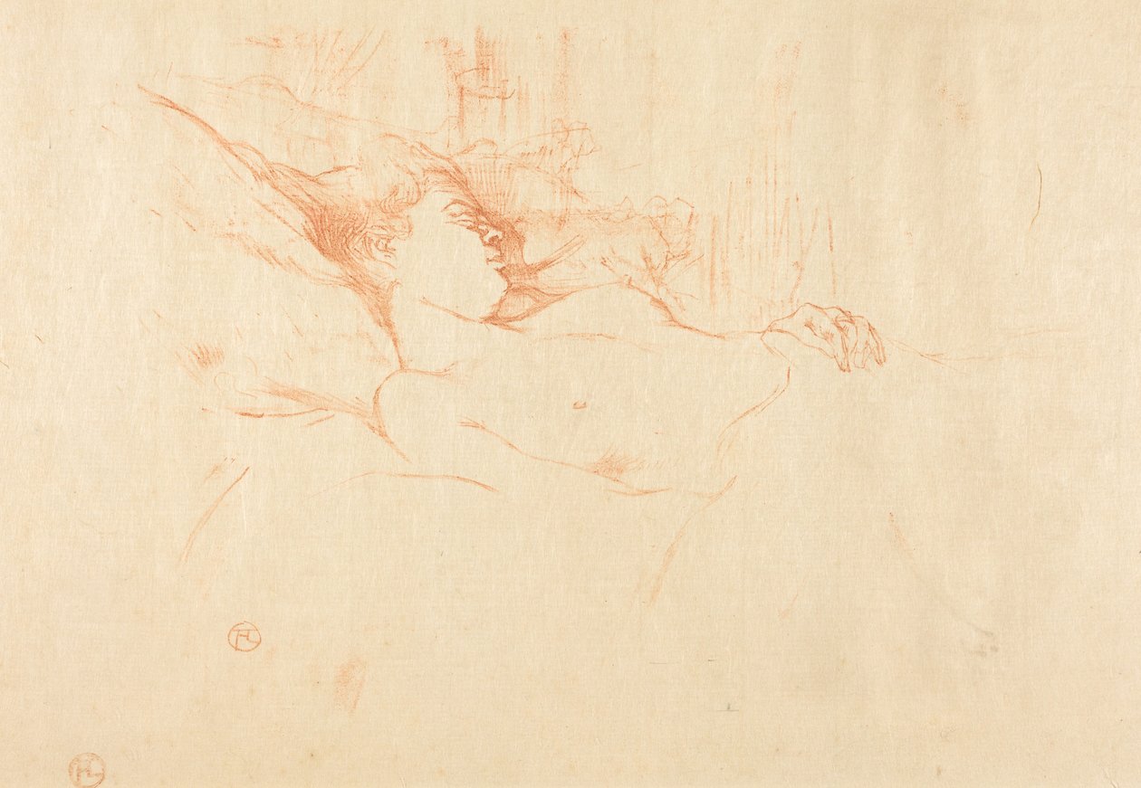 Sömn av Henri de Toulouse-Lautrec