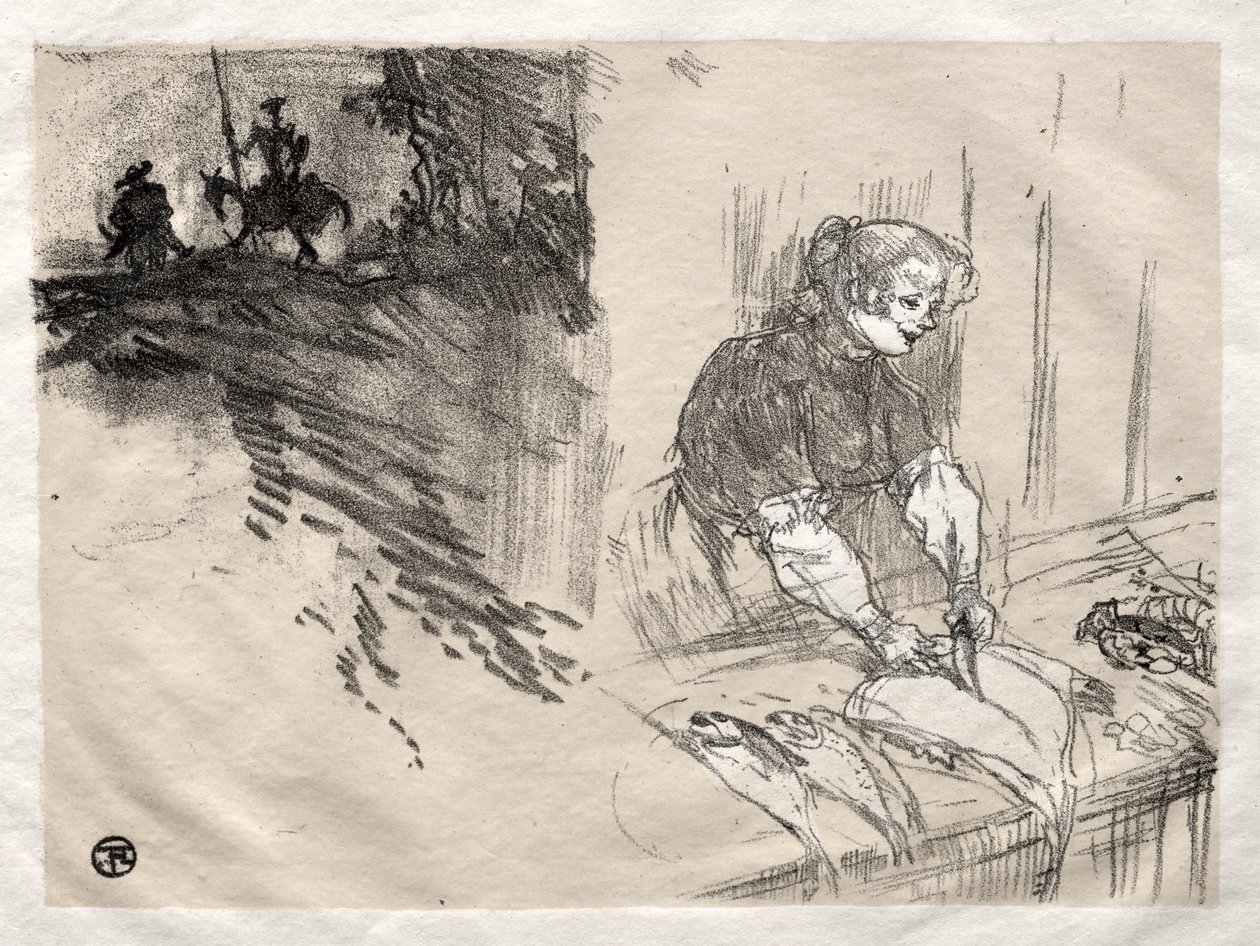 The Brief Joys: Omslag av Henri de Toulouse-Lautrec