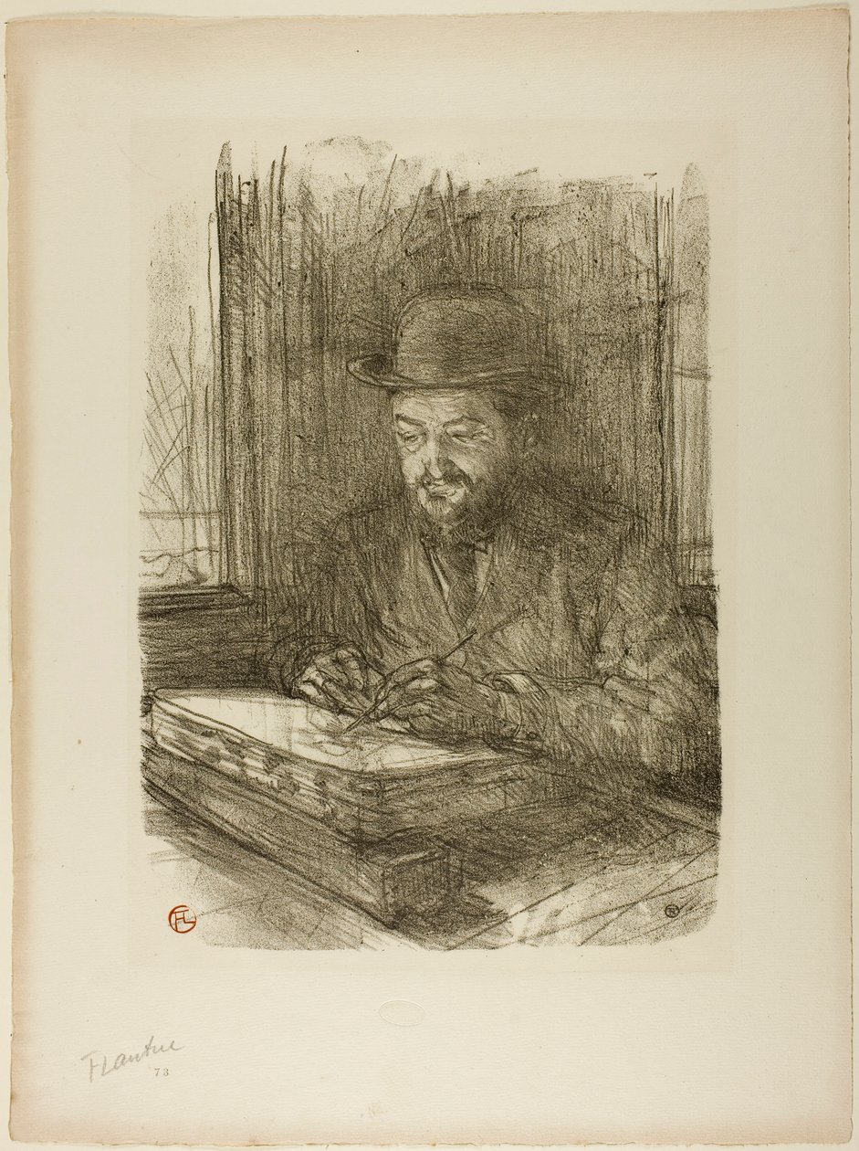 Gravörmästaren, Adolphe Albert av Henri de Toulouse-Lautrec