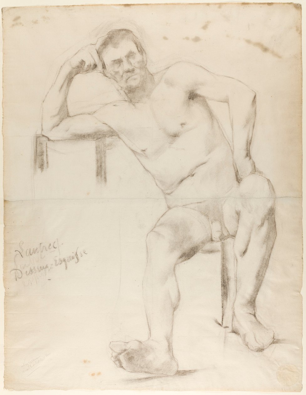 Modellen Nizzavena av Henri de Toulouse-Lautrec