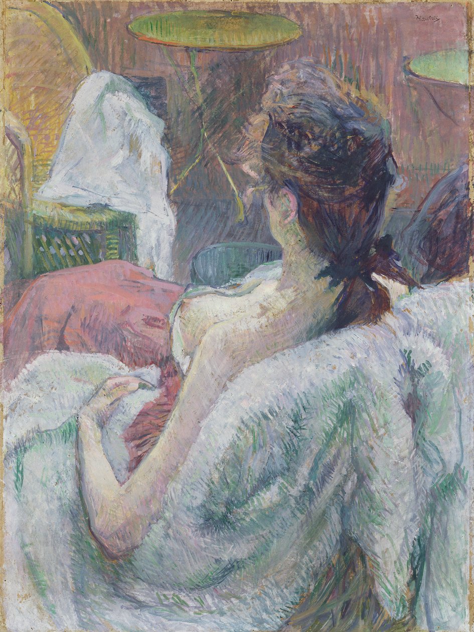 Model Restingswed av Henri de Toulouse Lautrec