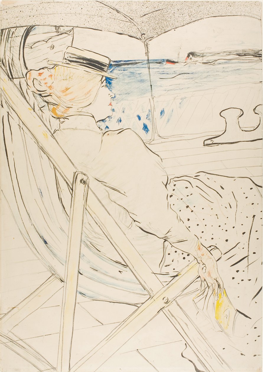 Passageraren i hytt 54—Kryssningen av Henri de Toulouse-Lautrec