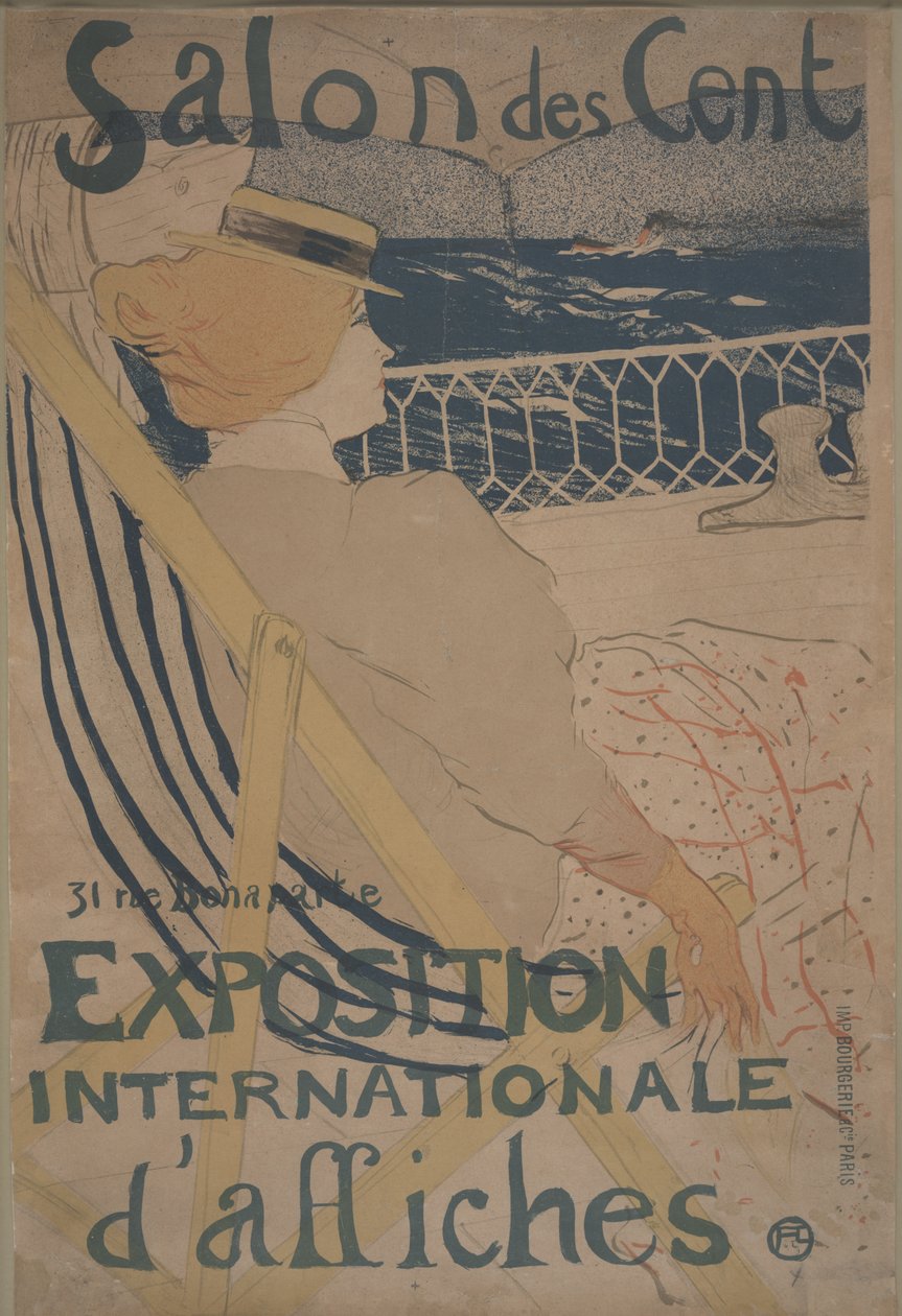 Passageraren i hytt 54 av Henri de Toulouse Lautrec