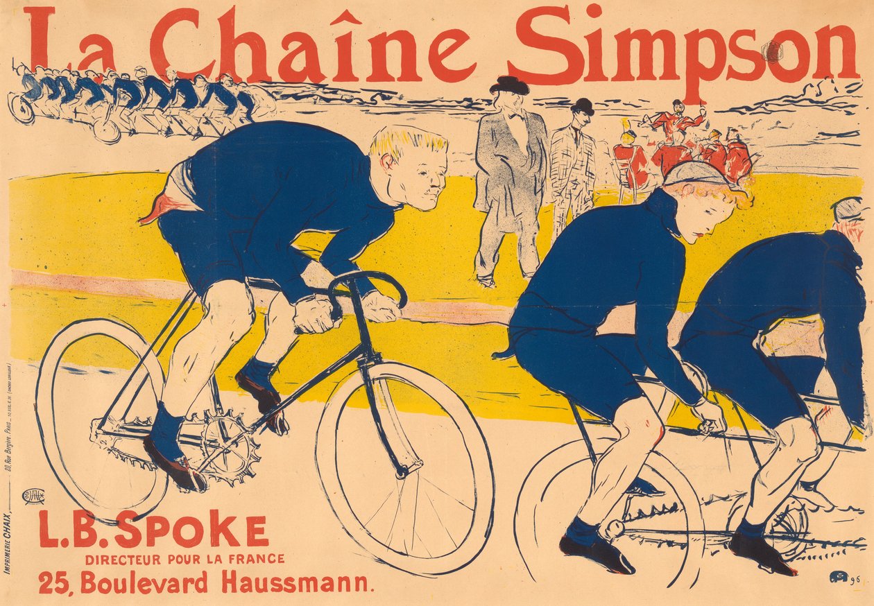 Simpson-kedjan av Henri de Toulouse-Lautrec