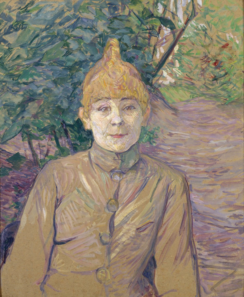 Gatuföreståndaren, ca 1890-91 (olja på kartong) av Henri de Toulouse Lautrec