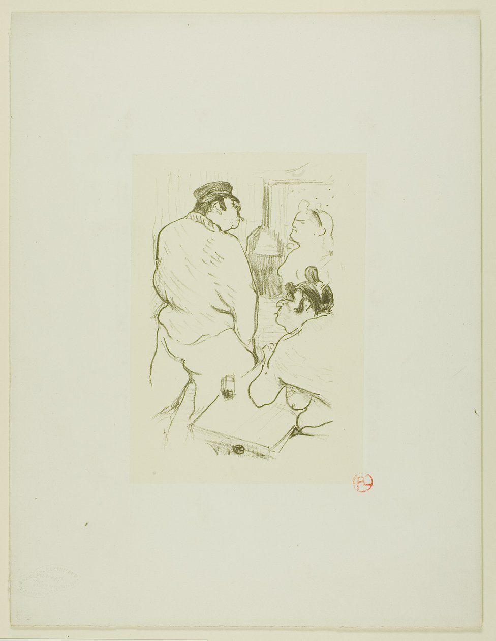 Grenelles terror av Henri de Toulouse-Lautrec