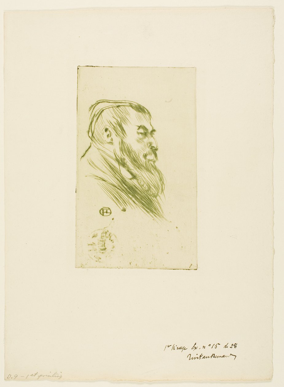 Tristan Bernard av Henri de Toulouse-Lautrec