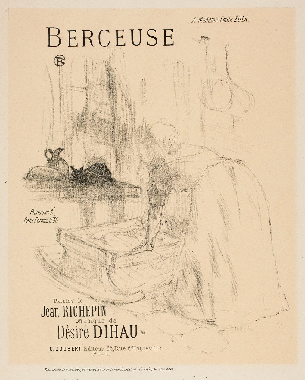 Utan titel av Henri de Toulouse-Lautrec