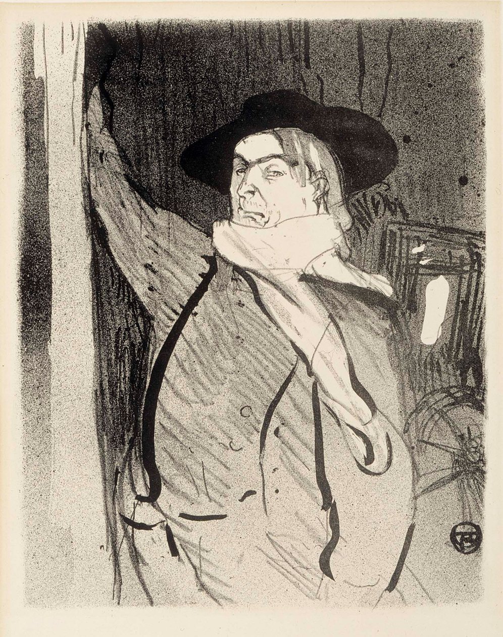 Utan titel av Henri de Toulouse-Lautrec
