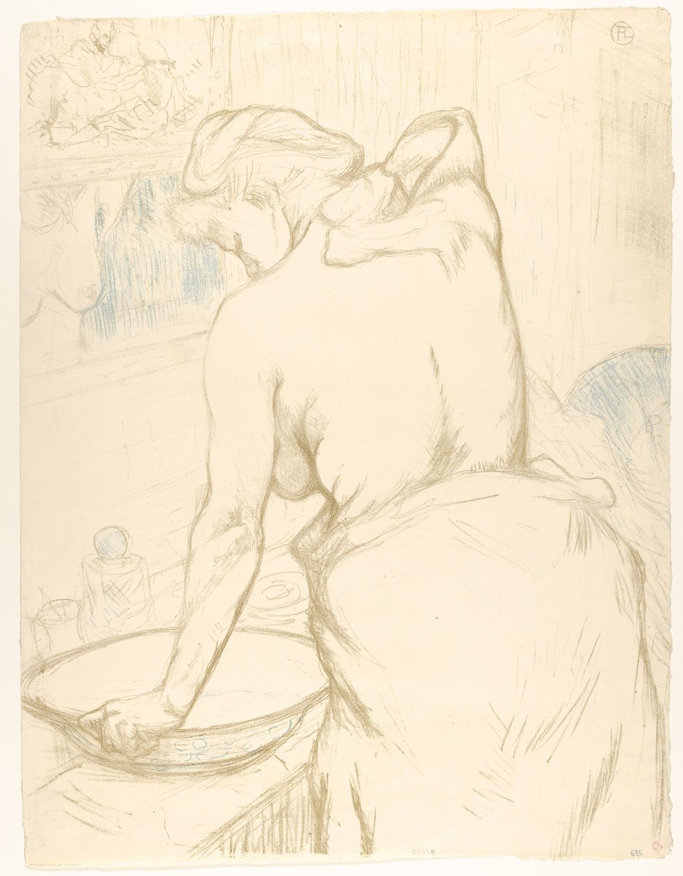 Tvätt av Henri de Toulouse-Lautrec