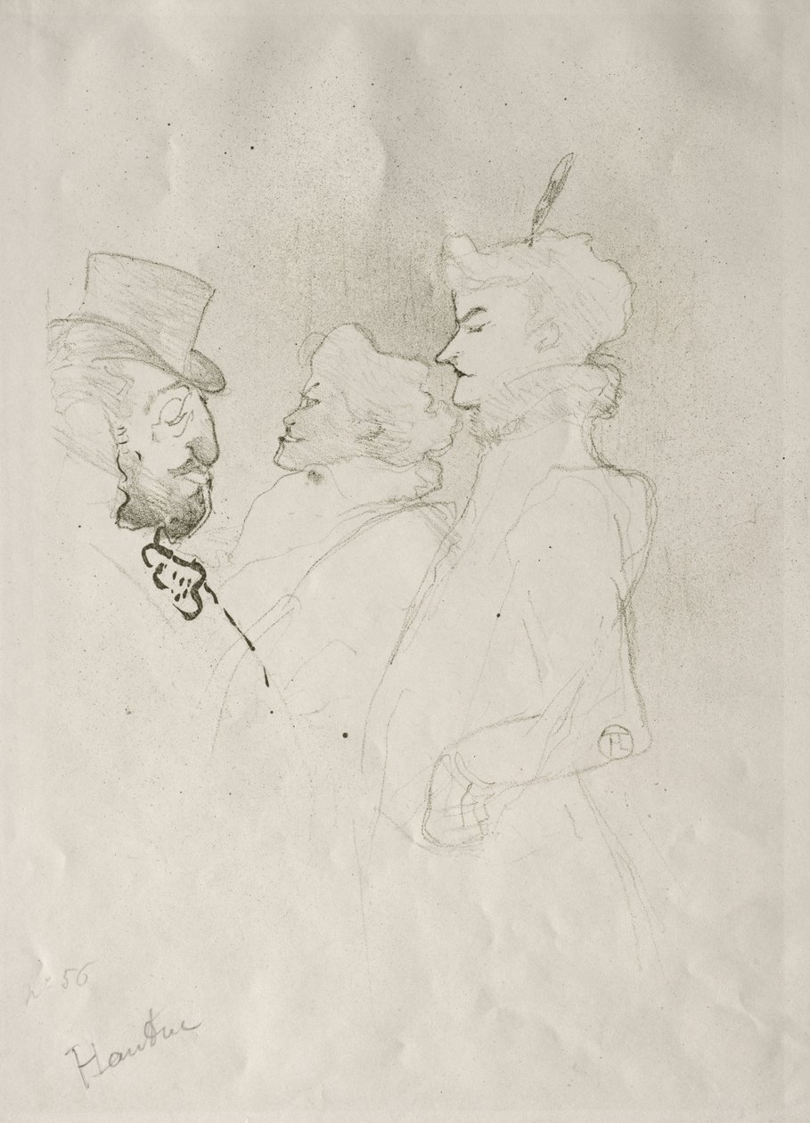 Varför inte? En gång utgör inte en vana av Henri de Toulouse-Lautrec