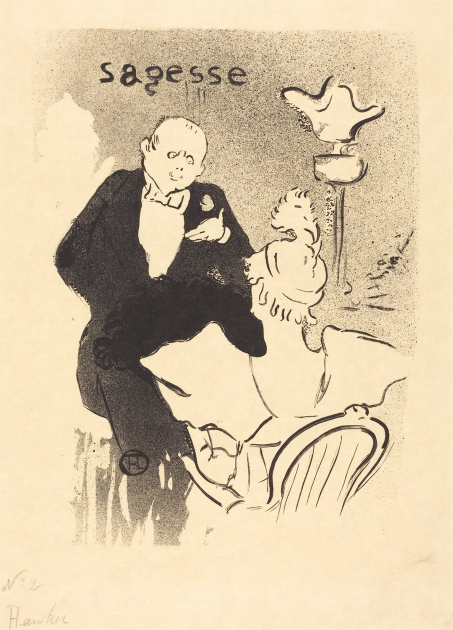 Visdom av Henri de Toulouse-Lautrec