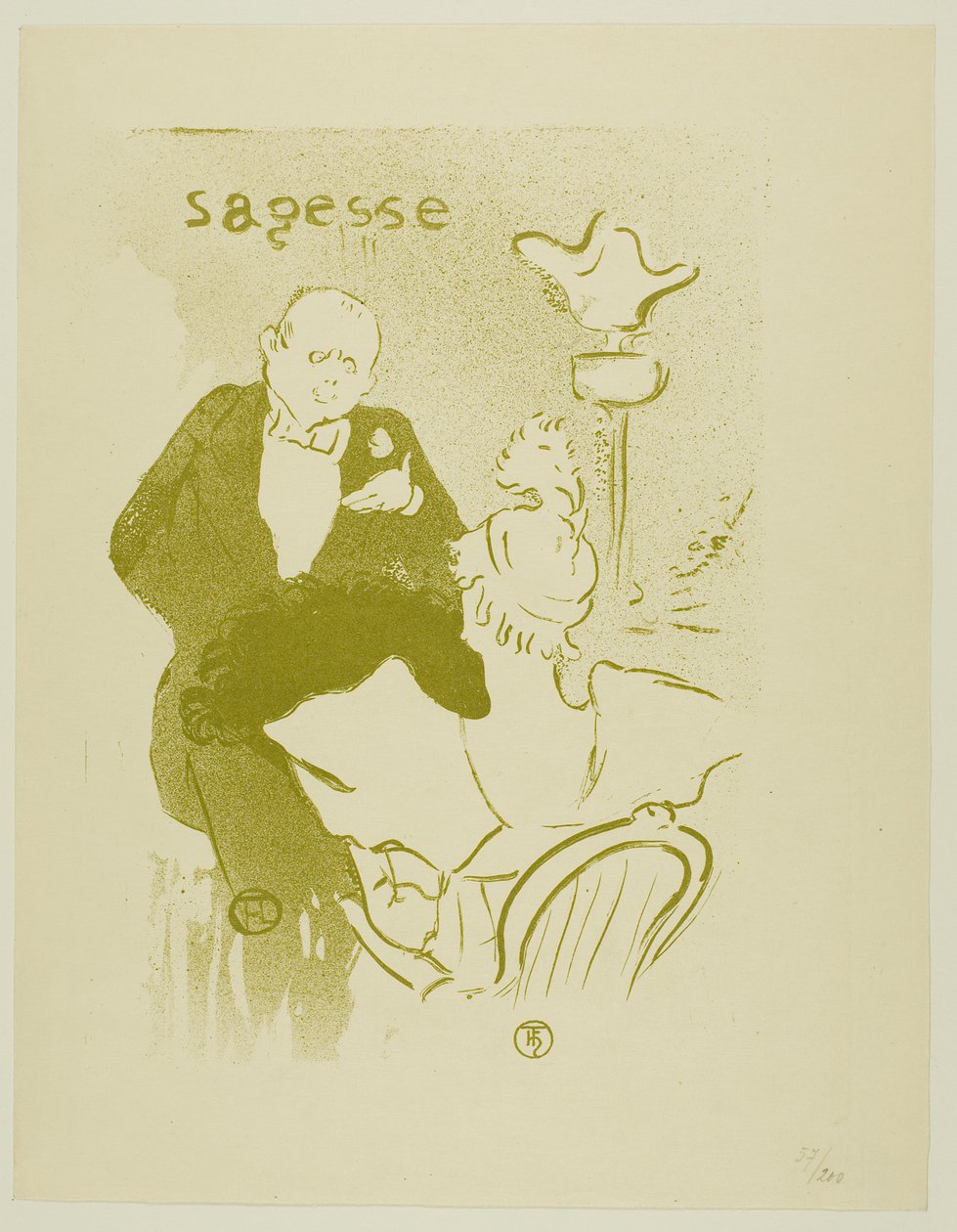 Visdom av Henri de Toulouse-Lautrec