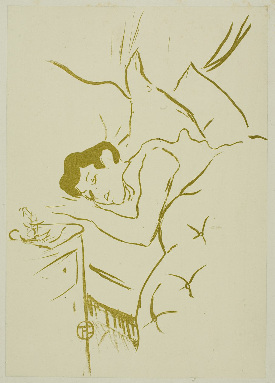 Din mun av Henri de Toulouse-Lautrec