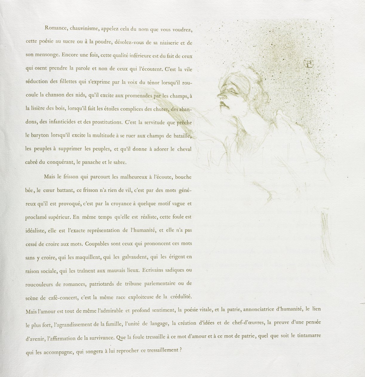 Yvette Guilbert-French Series: Nr 12 av Henri de Toulouse-Lautrec