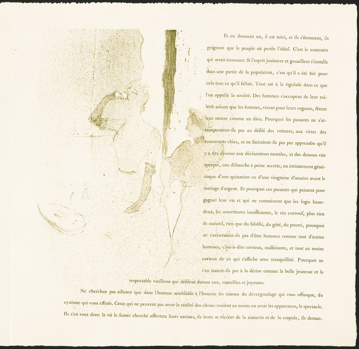 Yvette Guilbert av Henri de Toulouse-Lautrec