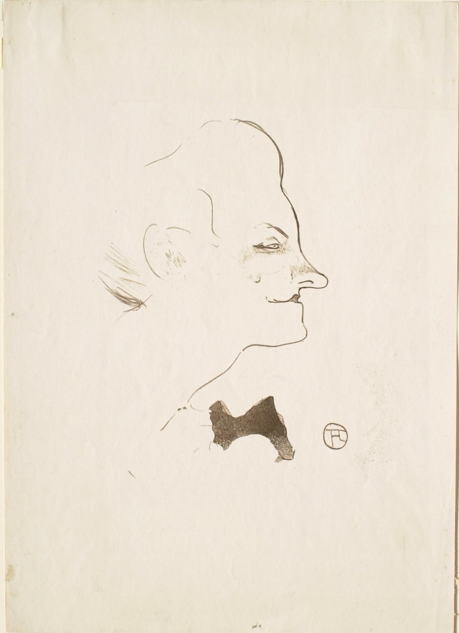 Yvette Guilbert av Henri de Toulouse-Lautrec