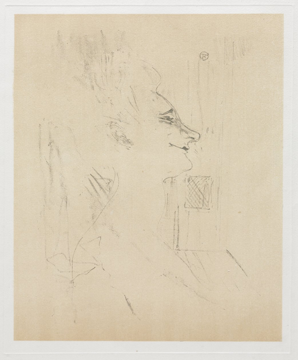 Yvette Guilbert berusad av Henri de Toulouse-Lautrec