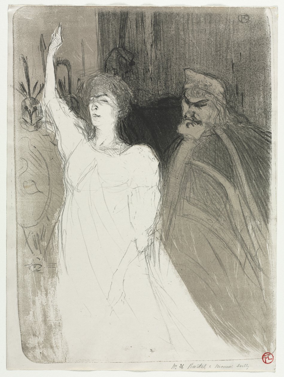 En furstlig idyl, Clara Ward av Henri de Toulouse-Lautrec