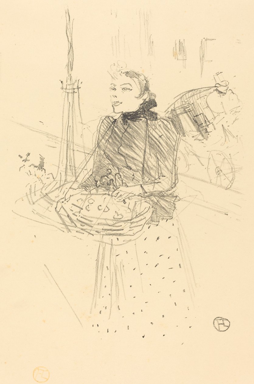Köp mina vackra violer av Henri de Toulouse Lautrec