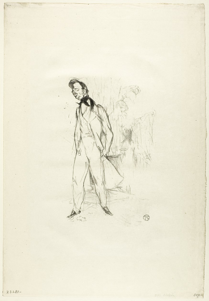 Adolphe eller Den unge sorgsna mannen av Henri de Toulouse-Lautrec