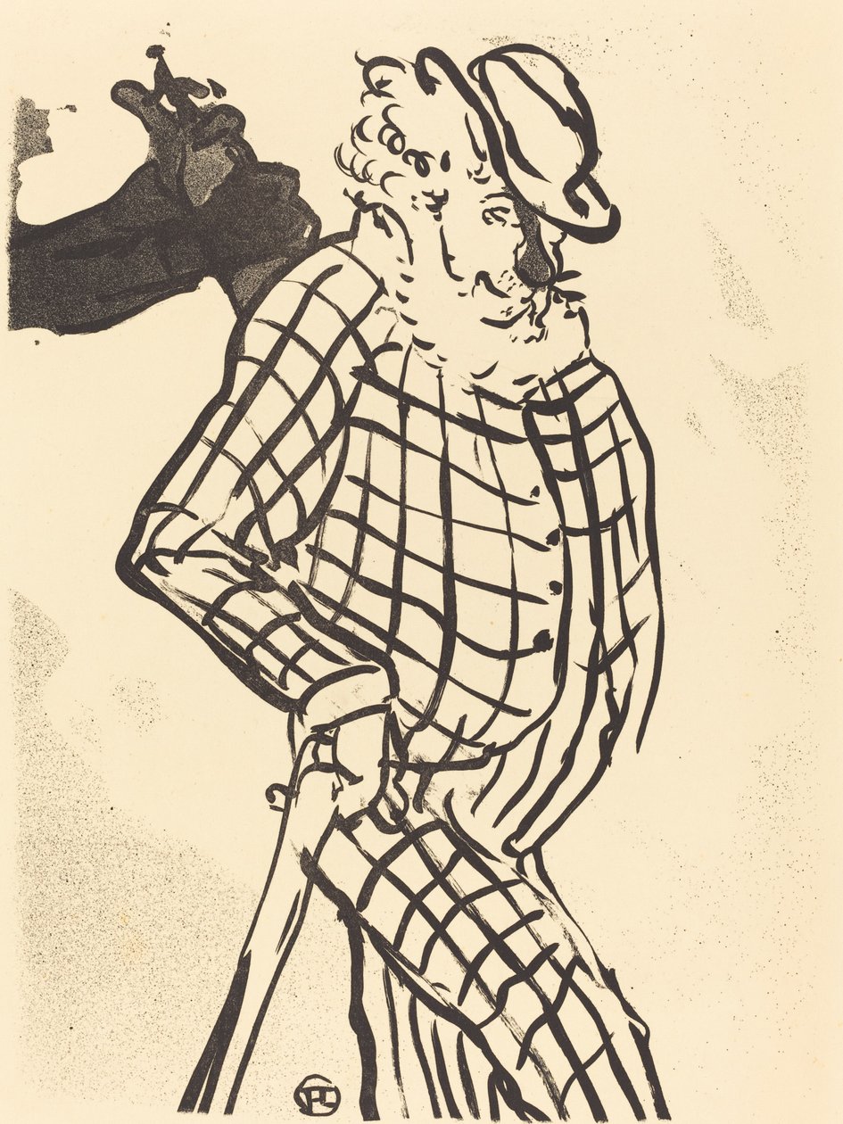 Amerikansk sångare Amerikansk sångare, 1893. av Henri de Toulouse Lautrec