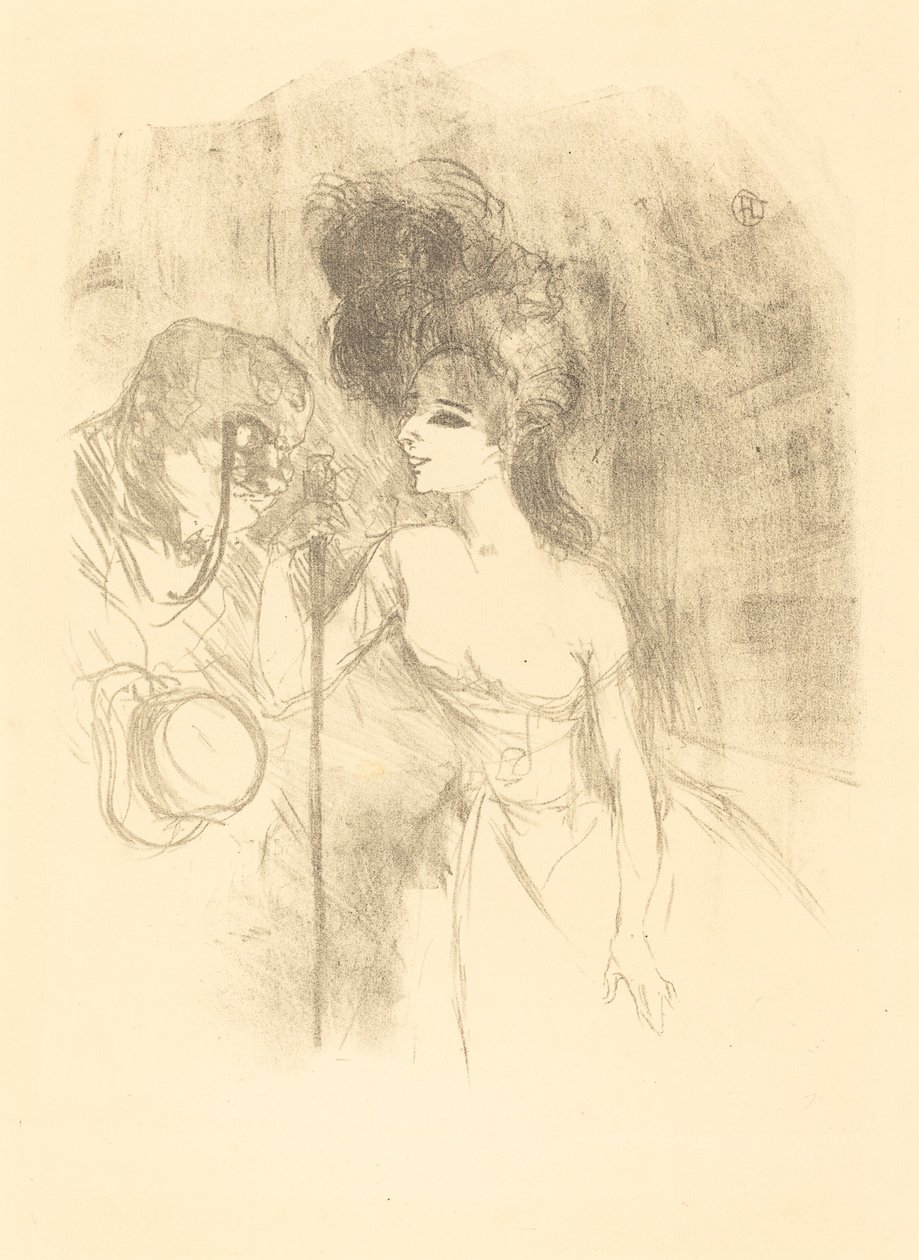Anna Held och Baldy Anna Held et Baldy, 1896. av Henri de Toulouse Lautrec