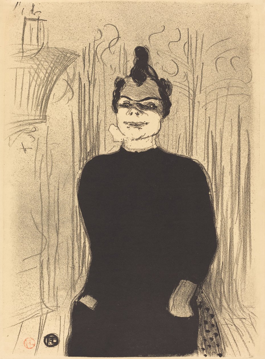 På La Gaiete Rochechouart: Nicolle På La Gaieté Rochechouart: Nicolle, 1893. av Henri de Toulouse Lautrec
