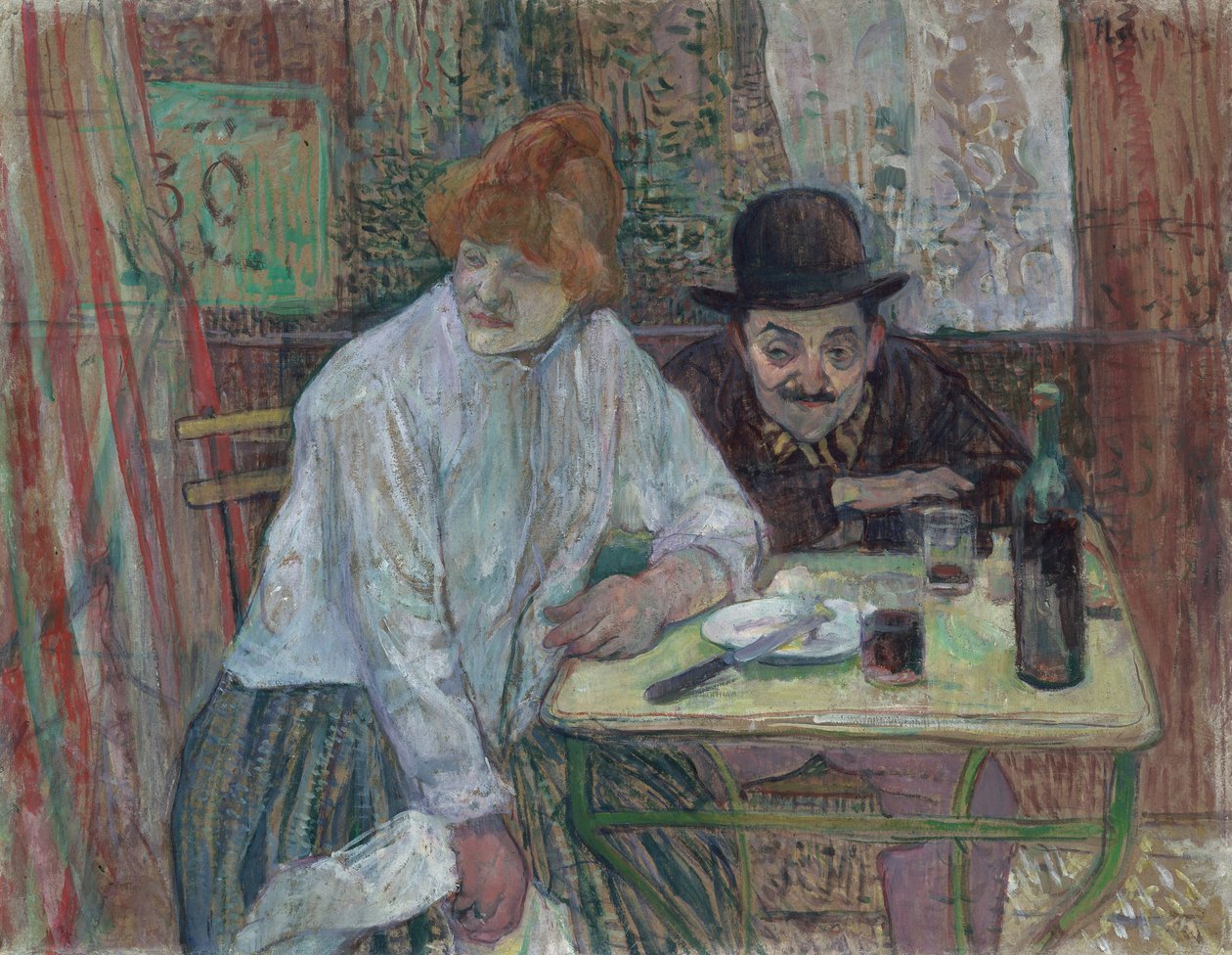 På Café La Mie av Henri de Toulouse Lautrec