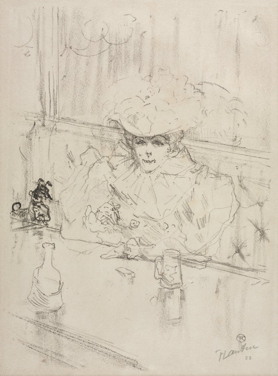 på cockchafer av Henri de Toulouse Lautrec